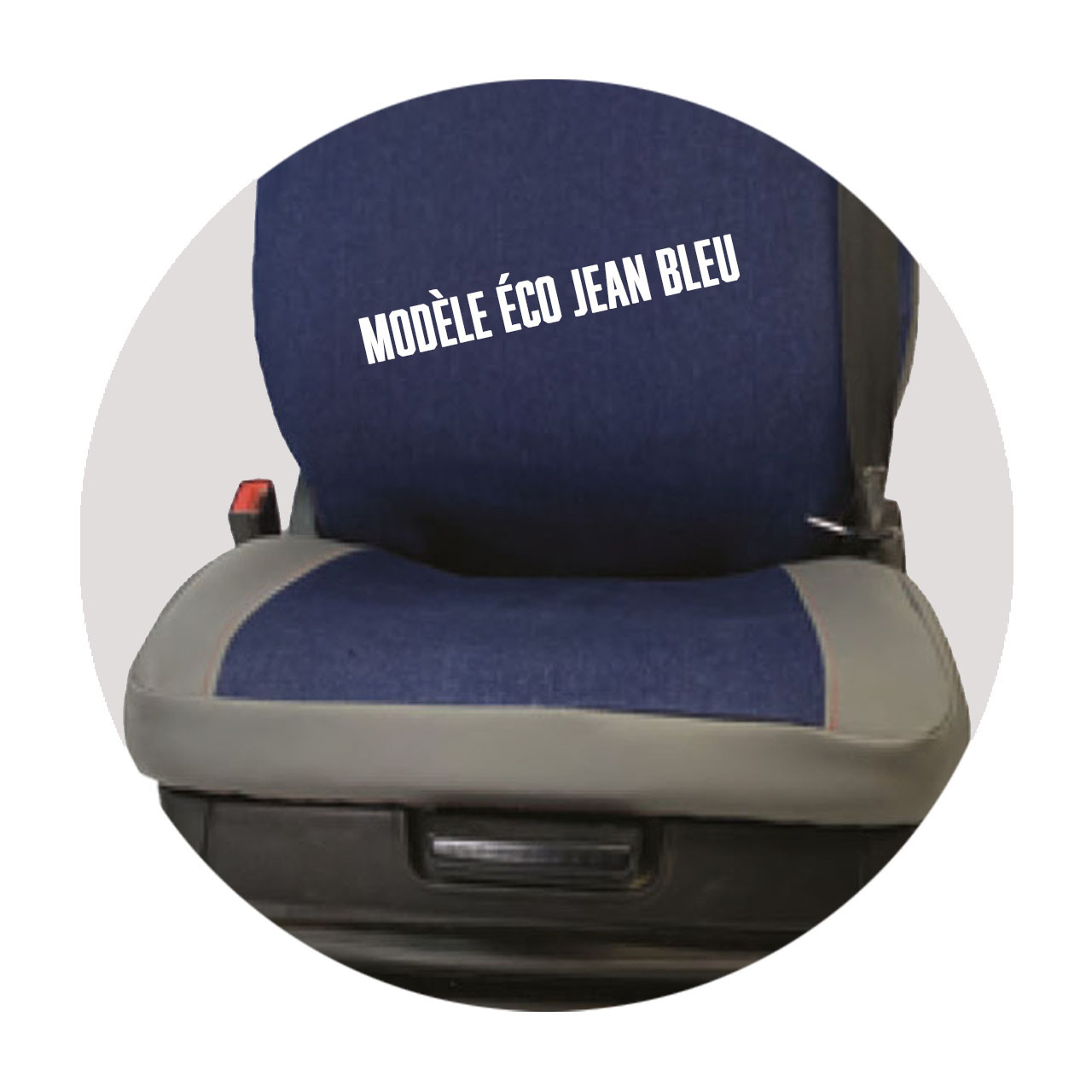 Housses de siège sur mesure pour Volkswagen Caddy III Cargo (2004-2015)  seulement les sièges avant - housse siege voiture - couverture siege - Auto-Dekor  - Elegance - P-3 P-3