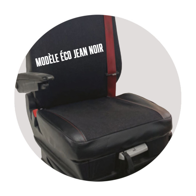 GEN HOUSSE VOITURE SUR MESURE ECO NOIR