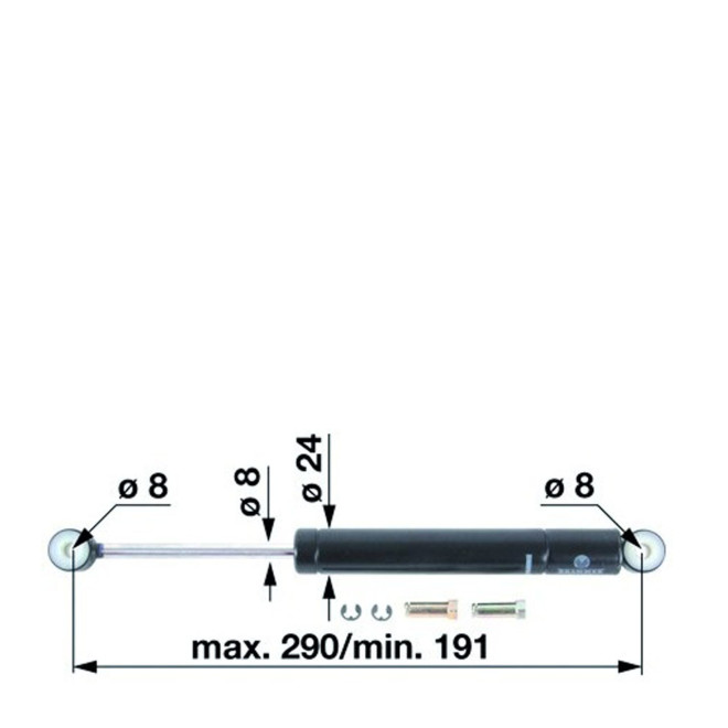 83190330  VERIN SUSPENSION GRAMMER DS85 2