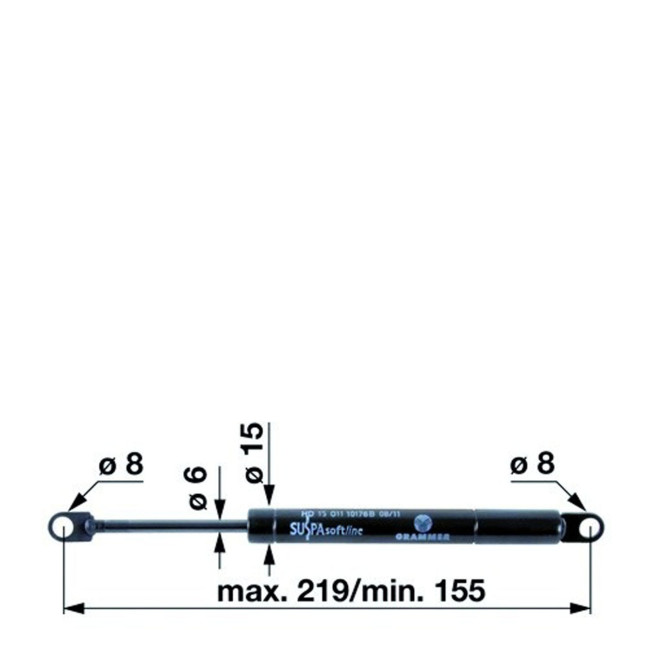 83190335  VERIN SUSPENSION GRAMMER MSG95 2